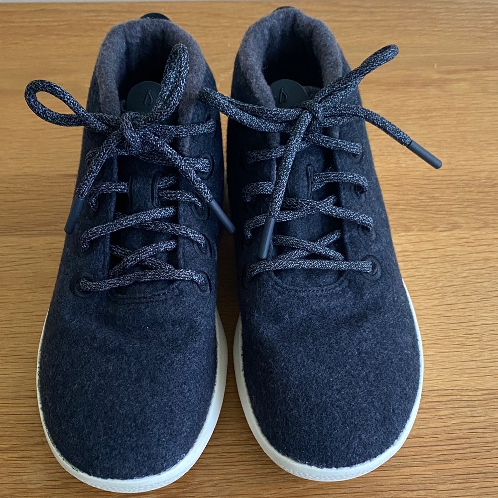 Allbirds Wool Runner‑Up Mizzies — Worn Once! Tuke Jo (Cream Sole) — Size 8 🌧️